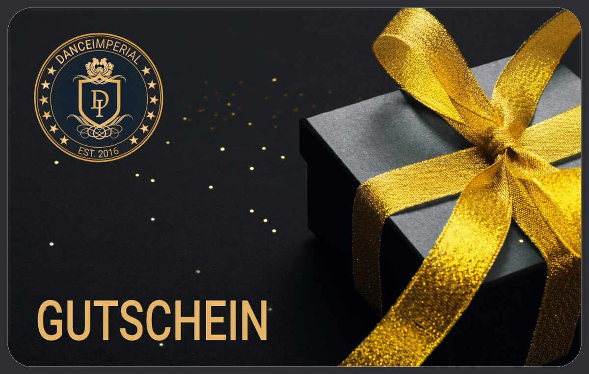Gutschein-Motiv "Gold Klassik" – DANCEIMPERIAL Regensburg