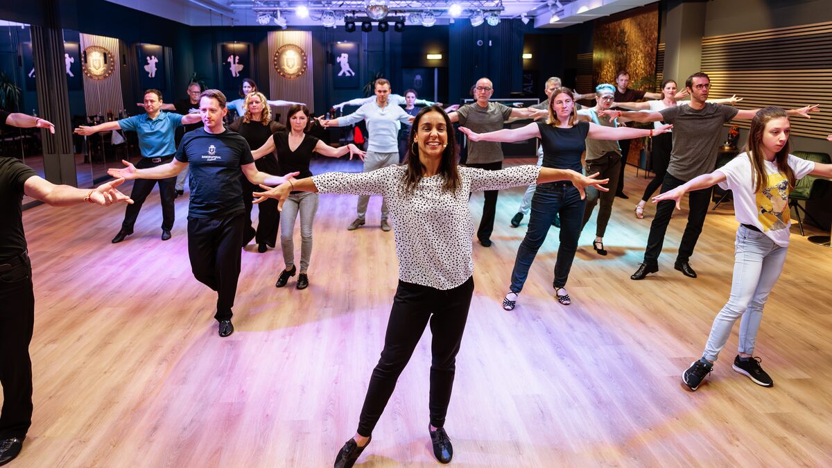 Voller Workshop-Saal beim DANCEIMPERIAL Festival 2025, DANCEIMPERIAL Regensburg