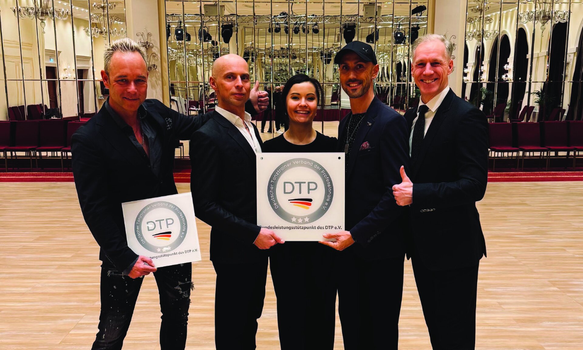 Verleihung DTP Bundesleistungsstützpunkt Auszeichnung